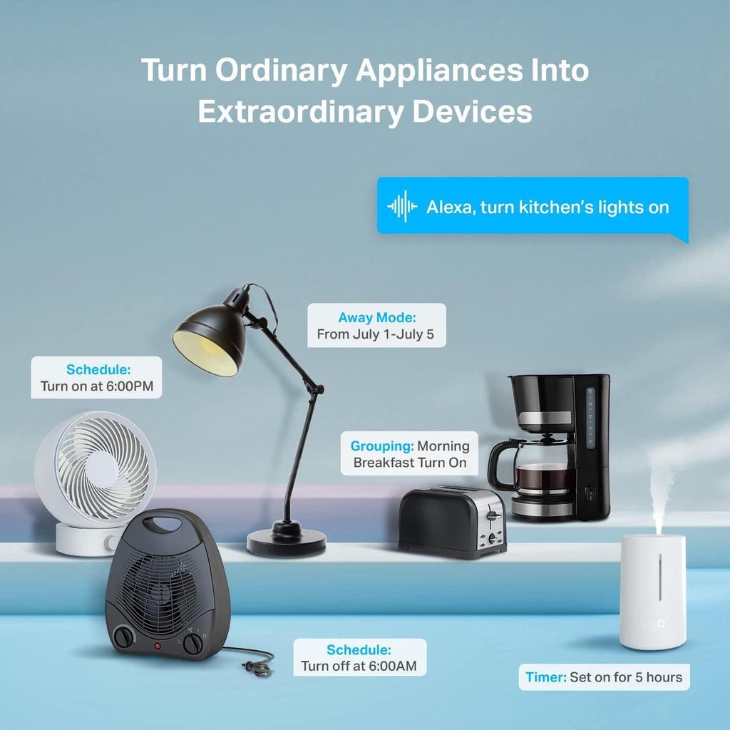 Tuya Doodle Smart WiFi Zigbee Plug: US Standard, Scene Linkage, Alexa Voice Compatible