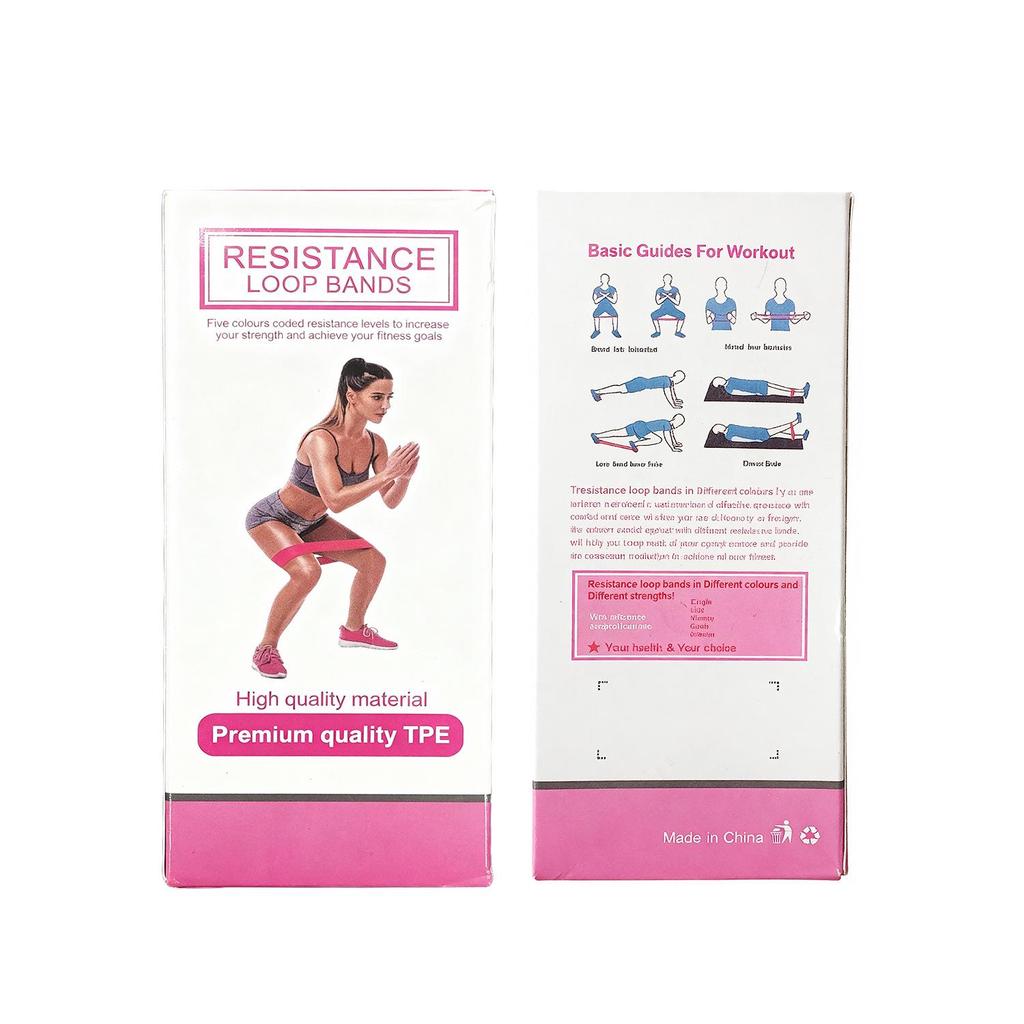 TPE Thickened Elastic Yoga Resistance Band for Strength Training & Quick Butt Lift