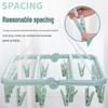 MENGTING Foldable 32-Clip Laundry Drying Rack