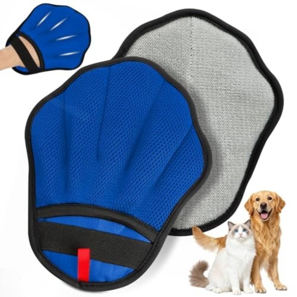 Upgraded Pet Hair Removal Glove Five Finger Five-Finger Glove Pet Grooming Glove For Cats Dogs
