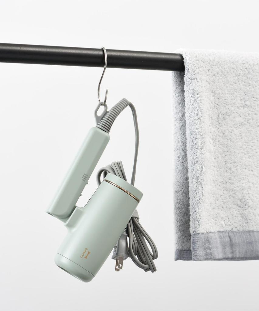 BRUNO Hair Dryer, Fast Drying, High Airflow, Lightweight, Compact, Green, BOE146-GR