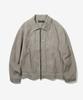 Trip Le Sens Washed Corduroy Double Snap Jacket_Washed Black