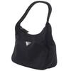 Prada Hobo Schultertasche MV515 Mini Handtasche schwarz Nylon Damen Gebraucht