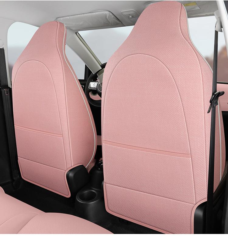 2023 Wuling Bingo Cute Cartoon Car Seat Covers for Women - Winter & All-Season Full Surround Cushion.