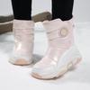 Winter Snow Boots for Kids (Ages 6-12), Thick Cotton, Cozy Style for Boys & Girls
