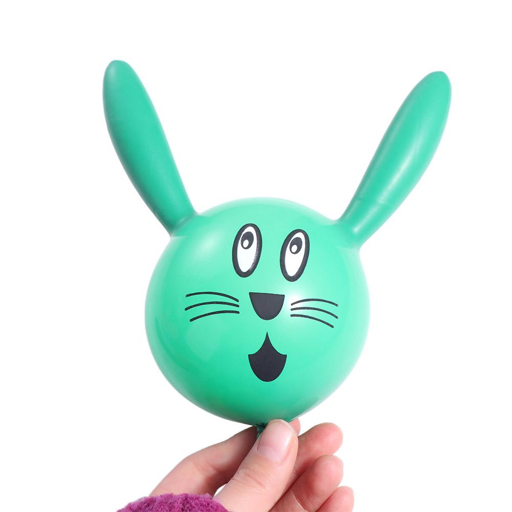10pcs Thickened Cute Rabbit Latex Balloons 12 Inch Animal Balloons Rabbit Ear Balloons Anniversary