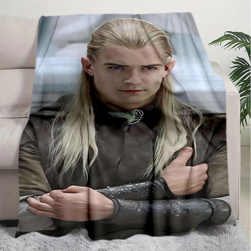 1PC The Lord of the Rings blanket, all-season lightweight home office outdoor nap multifunctional blanket, Christmas gifts