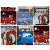Soft And Cozy 3 Piece Bedding Set With Digital Print Cartoon Anime Design For Stylish Bedrooms
