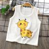 Kids' Cotton Sleeveless Summer Camisole: Lightweight Vest for Boys and Girls