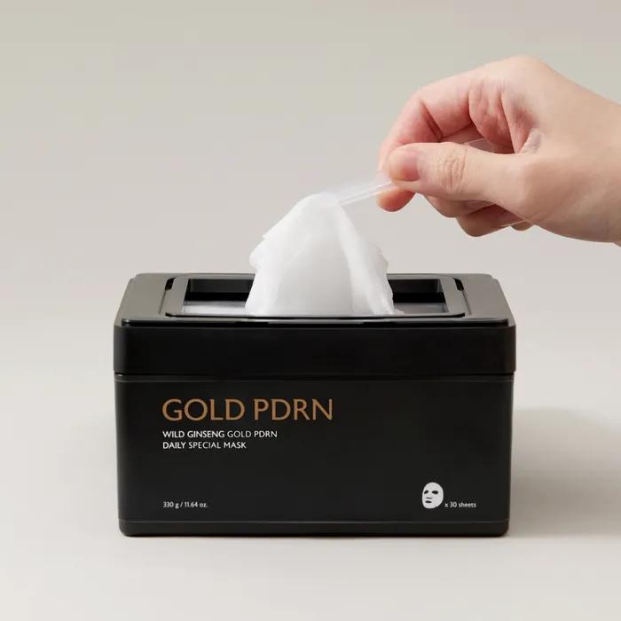 [30 Sheets] Ginseng Gold PDRN Daily Special Mask