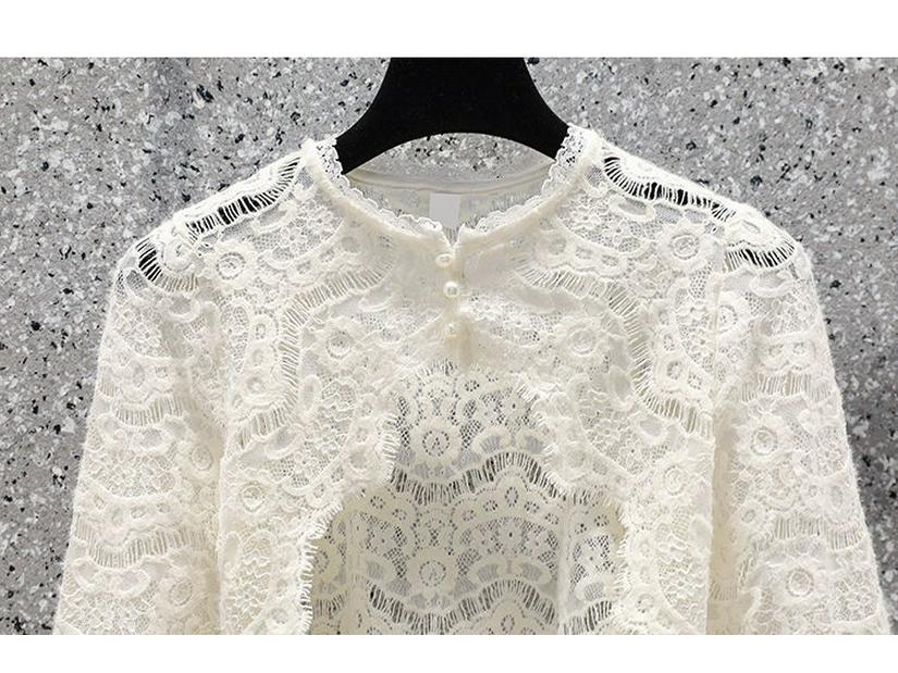 Cardigan Sciarpa Dimagrante in Pizzo da Donna - Capo Estivo Versatile, Elegante e Protettivo dal Sole 2023