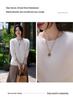 Women's Seamless Brushed Wool Cashmere Sweater - Ready-to-Wear Knitwear Base Layer