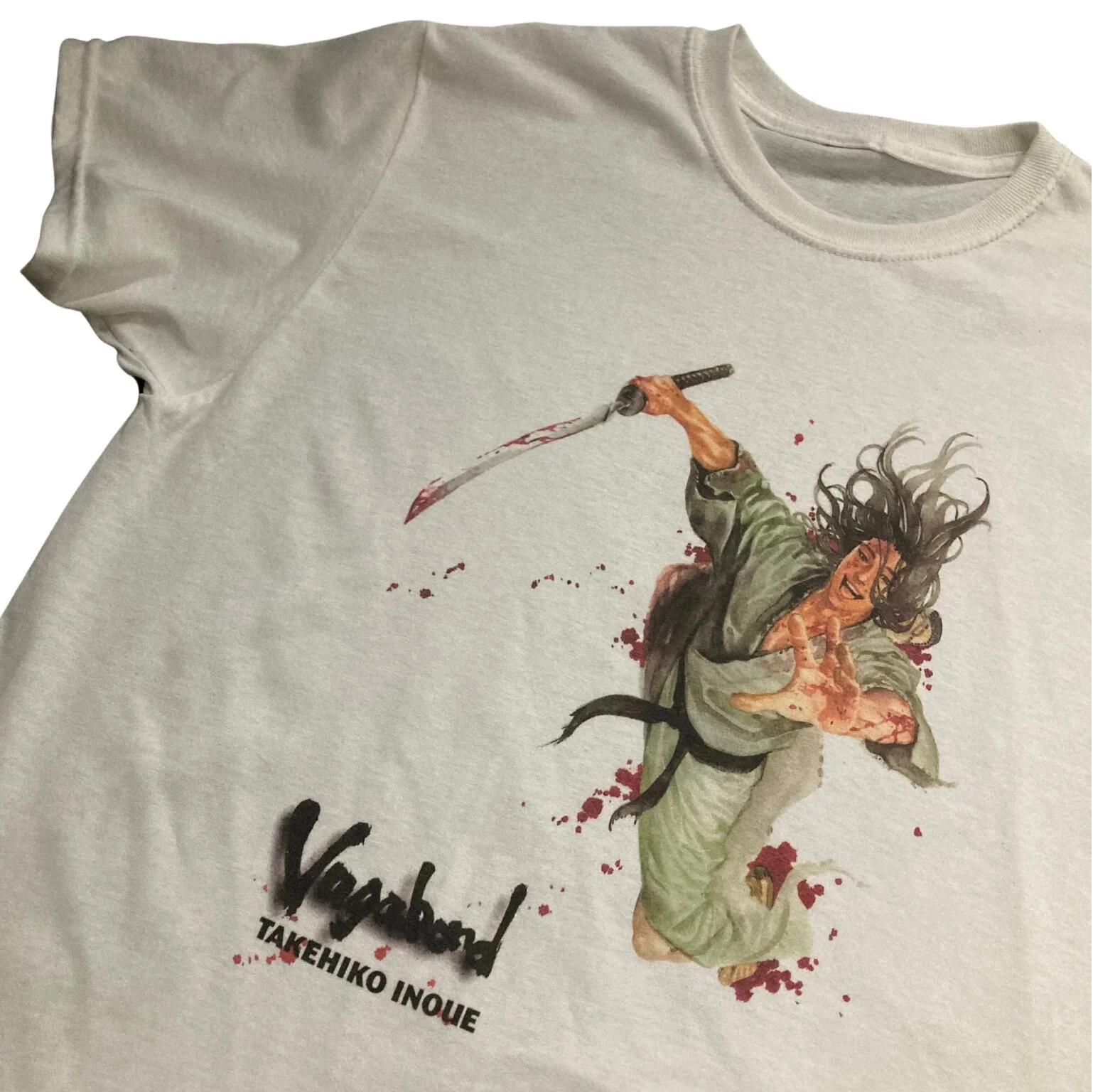 VAGABOND Sasaki Kojiro MANGA UNISEX t shirt - high quality print S