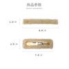 2 Piece Set Women's Alloy Crystal Rhinestone Hairpin Temperament Simple Bangs Hairpin