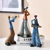 Creative Retro Band Art Ornaments Music Characters Living Room Bookshelf TV Cabinet Wine Cabinet Light Luxury Decoration Decoration Decoration