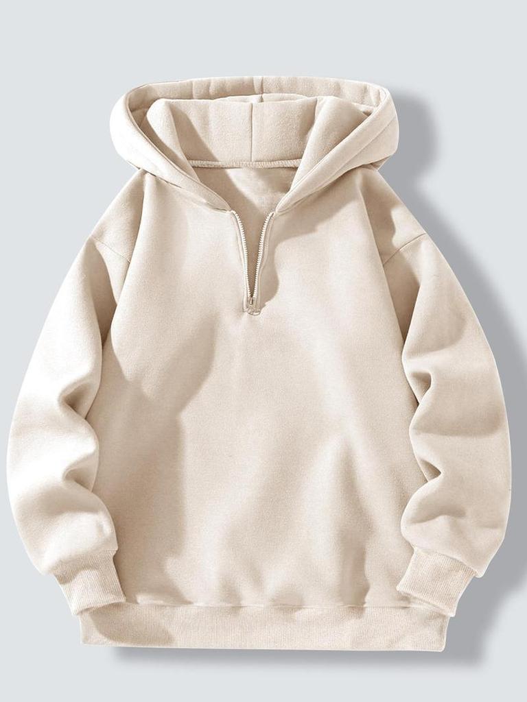 2026 American Casual Zip-Up Hoodie - Loose Sports Sweatshirt for Autumn/Winter European & American Streetwear