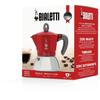 Cafetière Italienne - BIALETTI - NEW MOKA INDUCTION - 6 Tasses - 0,28 L - Rouge