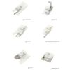 Domestic Electric Sewing Machine Plastic Lock Edge Retaining Elastic Embedded Rope Jacquard Leather Oxford Presser Foot Sewing Machine Accessories