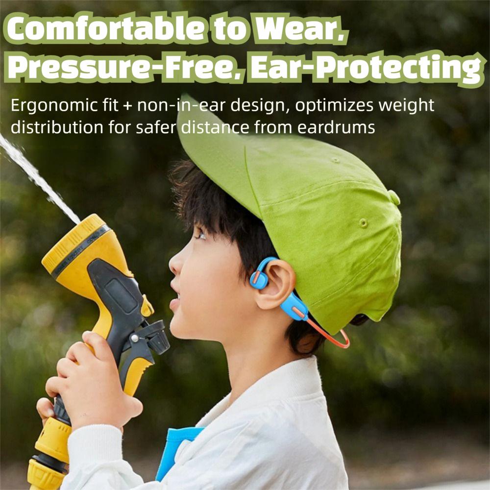 Hands-free Bone Conduction Headphone Earbuds Wireless Open Headset Sport Fitness