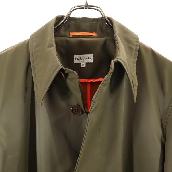 Paul Smith made in Japan Nylon Stainless collar coat M khaki Men's Used