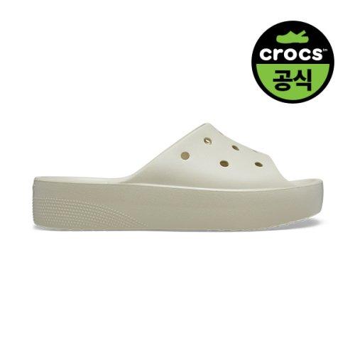 Crocs Women S claSSic Platform Slide Bone  24SwSd208180 