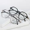 Reading Glasses For Women Patterned Round Anti Blue Light Presbyopic Eyeglasses Men Vintage Farsighted Eye Glasses +1.0 To +4.0