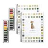 Yousheng Watercolor Workbook for Beginners 12 Colors Watercolor Paint Set Birds Flower Dogs Watercolor Book Art Craft Supplies for Kids Adults Teens