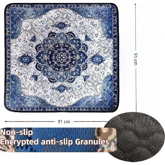 Washable Pee Pads for Dogs, 36''X36''Reble Puppy Pads, Waterproof Potty Pads,Absorbent Whelping Pad, Non-Slip Training Mats for Crate,Bed,Playpen
