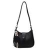 Popular Small Bag Women's New Simple and Versatile Shoulder Messenger Bag Textured Bucket Bag