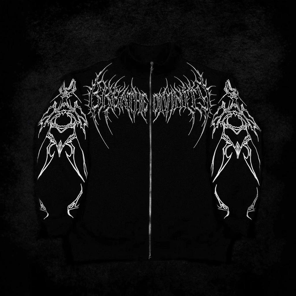 Breathedivinity Men's Trendy Sports Long Sleeve Velvet Hoodie Jacket