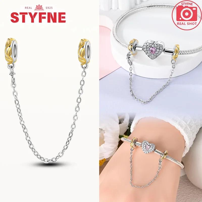 Women Original Bracelet Jewelry Diy Gift Charms Beads Copper Religion Series Guardian Angel Cross Safety Chain Charms Beads