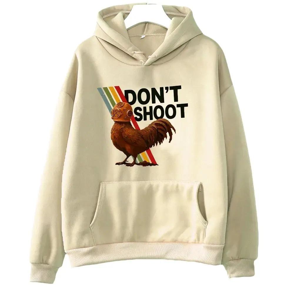 Hip Pop Harajuku Hoodies Don't Shoot Arc Hoody ARC Raiders Hoodies Gamer Gift Sweatshirt Arc Raiders Inspirate Pullovers Unisex
