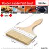 6-inch Thickened Boar Bristle Paint Brush