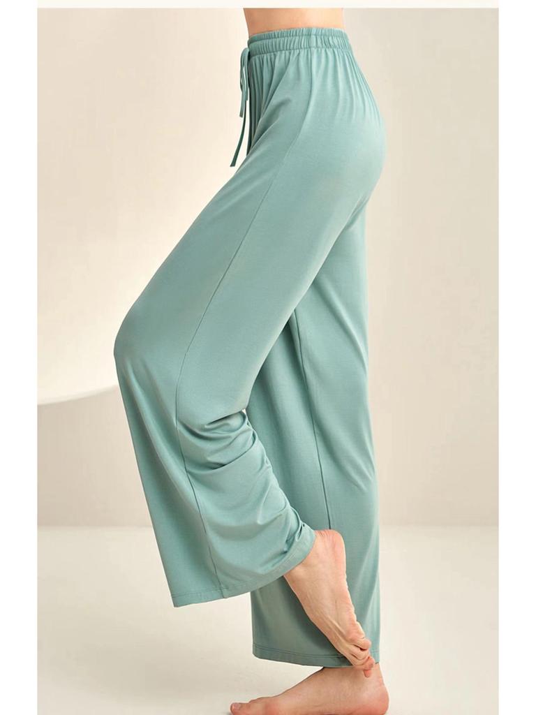 Modal Cloud High Waist Wide Leg Tanz- & Yogahose - Elastischer Drapierfall für Moderne & Klassische Stile