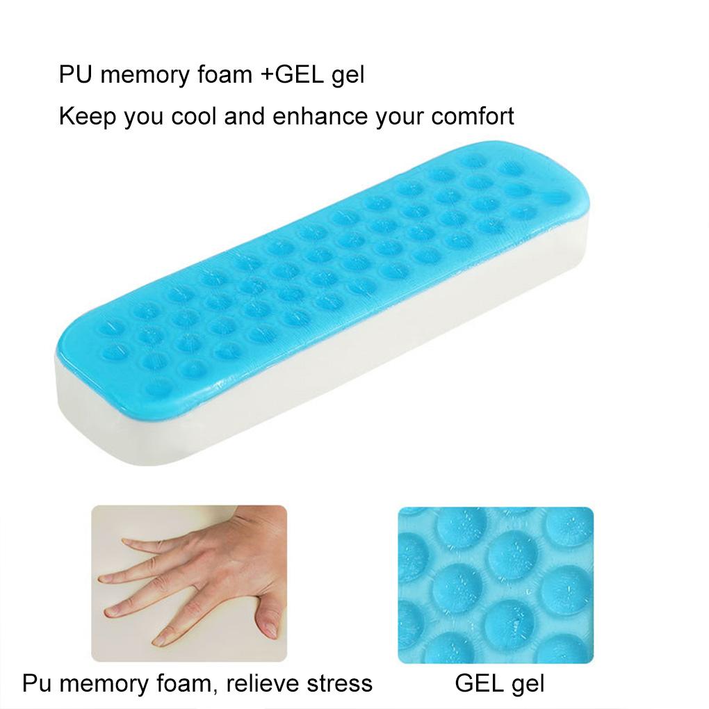 2PCS Soft Armrest Cushion PP Sponge Foam Home/Office Chair Arm Rest Covers Computer Gaming Elbow Cushion,Removable Cushion