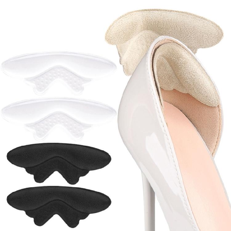 Adhesive Shoe Heel Grip Anti Blister High Heel Cushion Pad with Thickened Sponge Lining for During Walking Standing