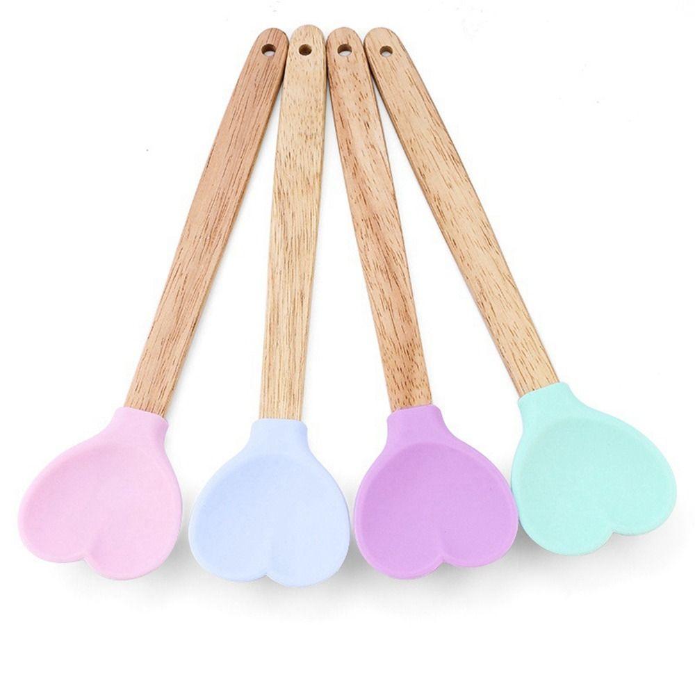 Anti-scald Kitchen Accessories Non-Stick Egg-beater Baking Stick Stirring Spoon Pastry Spatula