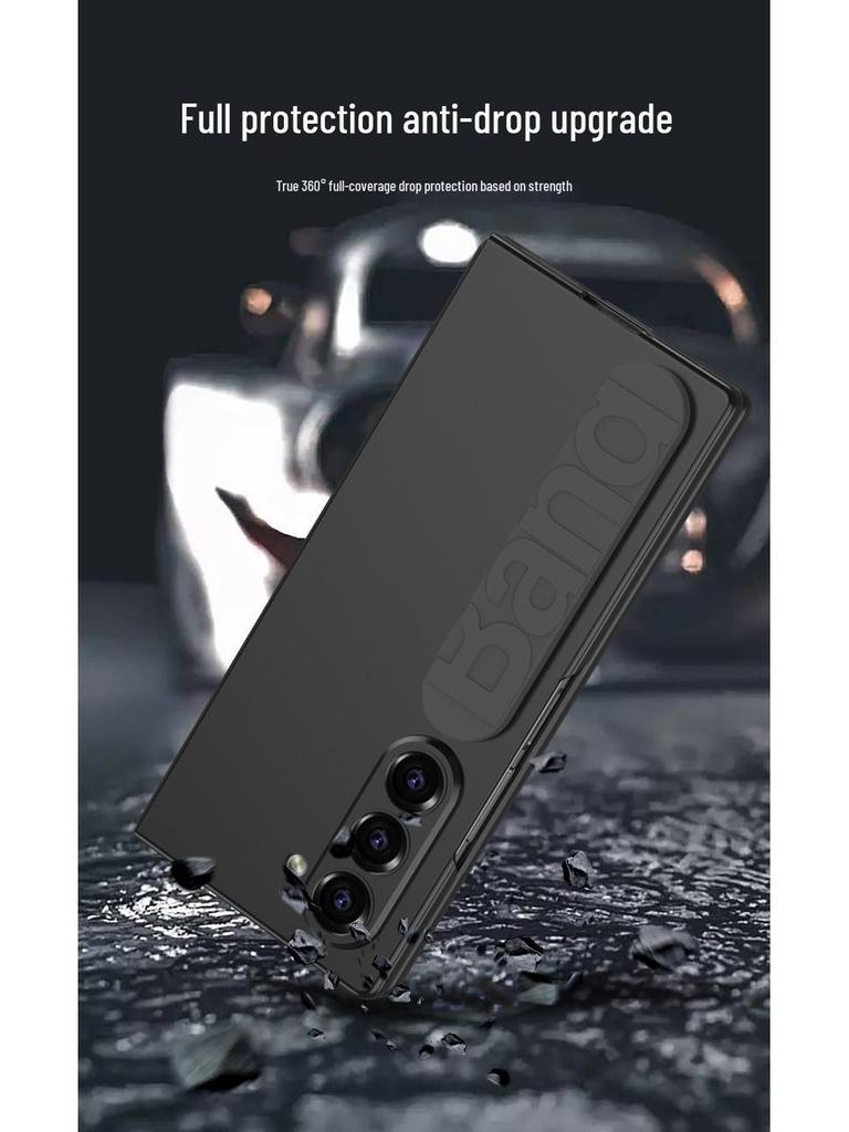 Samsung Z Fold7 Wrist Strap Protective Case with Integrated Film