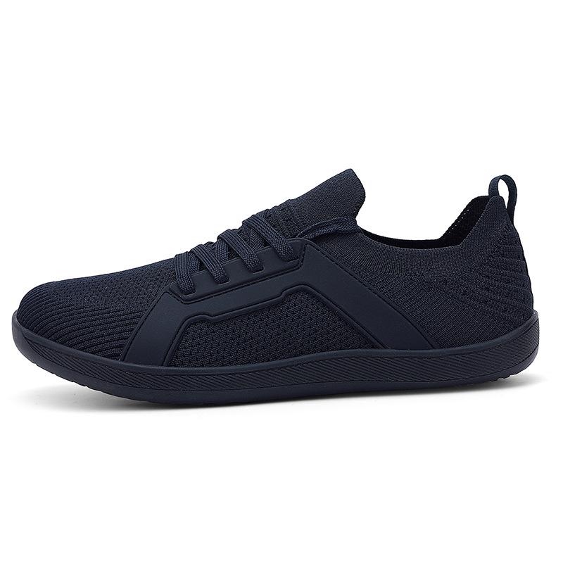 Damen Herbst Flyknit Atmungsaktive Laufschuhe - Breite Zehenbox, Weiche Sohle, Bequem, Große Größe, Unisex Freizeit-Schuhe
