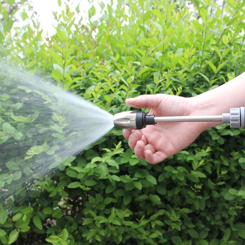 Heavy Duty Aluminum Alloy Water Sprayed Guns For Car Washing Garden Cleaning Featuring 10-20M Range And Universal Hose Compatibility