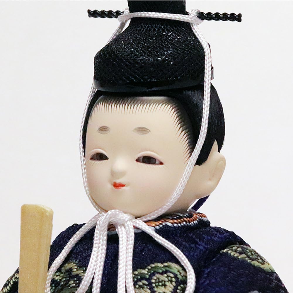 Hina Kimekomi Kotohoki Full Set with Display Round Folding and Doll, Doll, Mirei, Stand, Tray, Screen, Accessories, Natural, KTH-3202G-S2