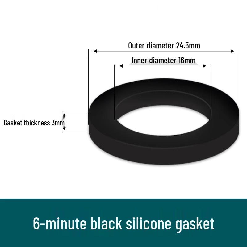 

Набір ущільнювальних прокладок з силіконової гуми: Пласкі шайби 1/2 , 3/4 та 1 для душових змішувачів та водопровідних труб