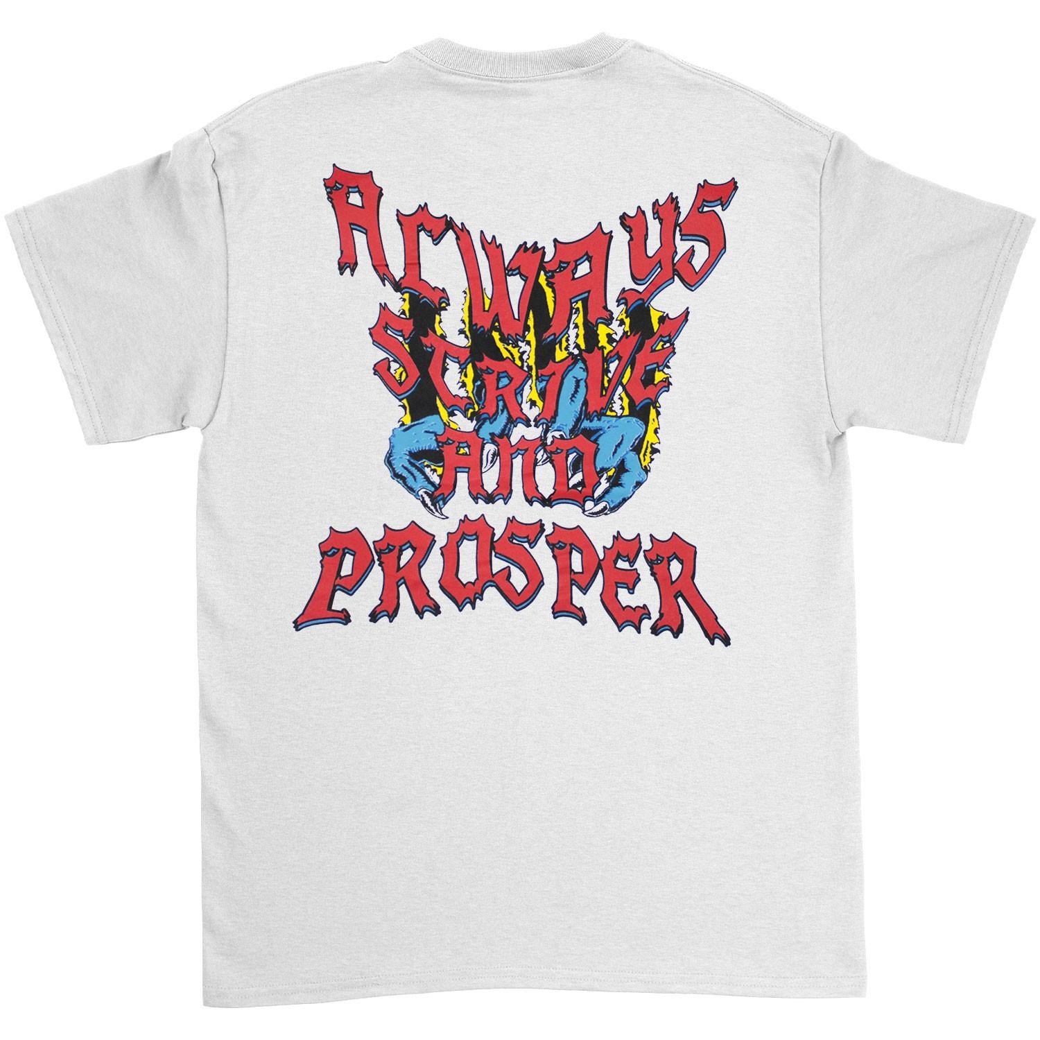 Men s ASAP Ferg Strive Prosper Tee T-Shirt Mens Womens Tees Top  White S