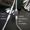2in1 Lightning To 3.5mm Audio Headphone Adapter Charger Cable For iPhone 7/7 Plus
