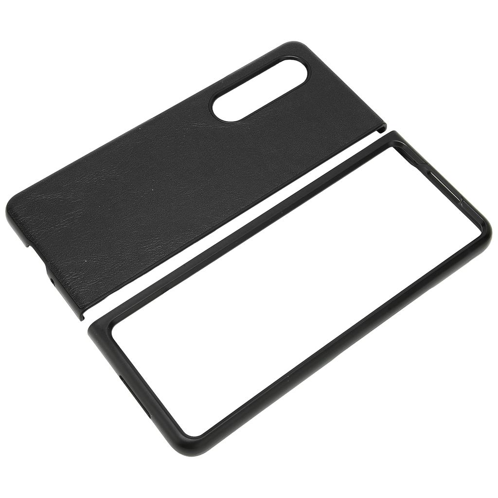 Business Leder Handyhülle für Galaxy Z Fold 3 Staubdichte Faltbildschirm Handyhülle