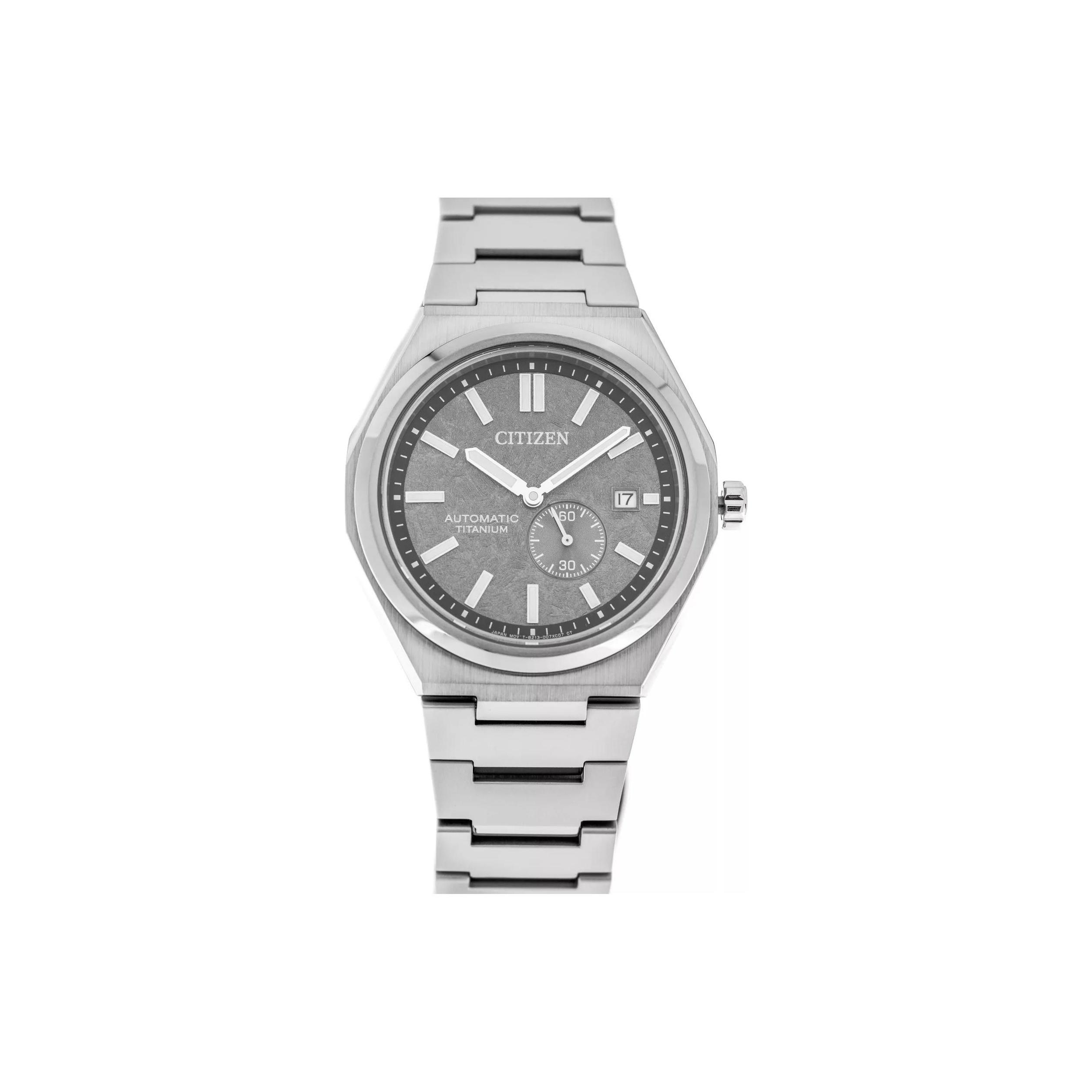 

CITIZEN 100m Water Resistant Automatic Mechanical Movement Titanium Strap Watch Men s Watches NJ0180-80H Gray Dial