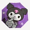 1pc Gothic Kuromi Halloween Costume Umbrella with Plastic Handle,Suitable for All Seasons Home Travel Outdoor UmbrellaSanlio026