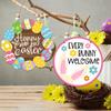 Easters Door Sign Offering Color Easters Party Supplies Wood Door Ornament Suitable for Home Office and Shop Decorations