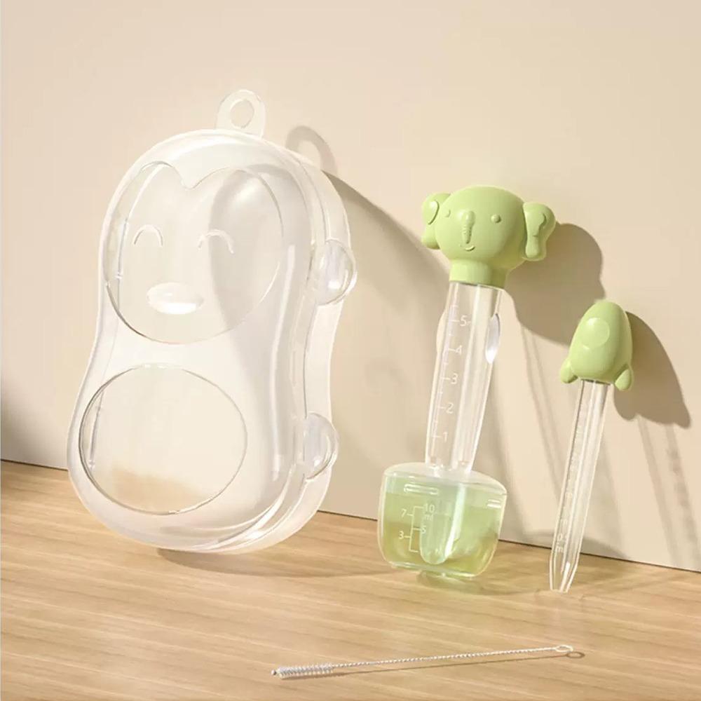 

5 шт./набор Милая детская пипетка для лекарств сжимаемая мультяшная форма пипетка для новорожденных кормушка для лекарств уход за ребенком зелёный