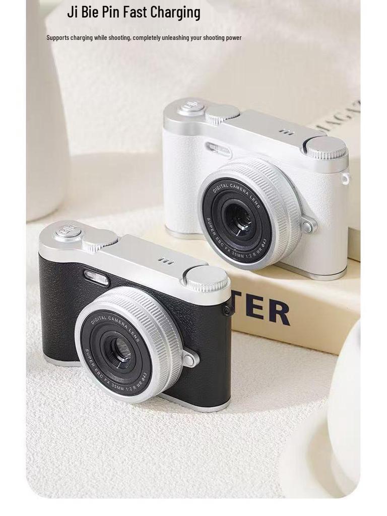 HD-Dual-Lens-CCD-Selfie-Kamera: Tragbares Einsteiger-Geschenk für Influencer und Studenten